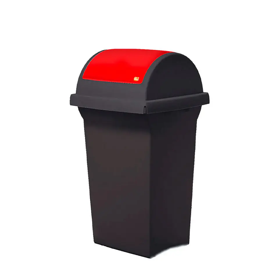  Cubo de Reciclaje con Tapa Basculante 50 L 8