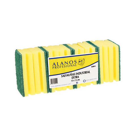 Salvauñas Amarillo Extra 7,5x15 cm - 8 unidades
