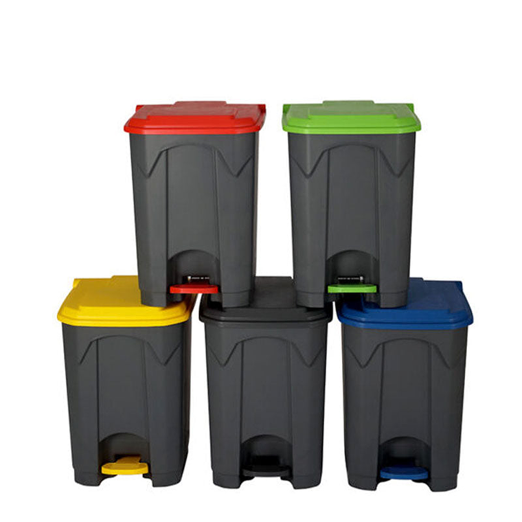 Cubo de Reciclaje de Pedal 68 L 1