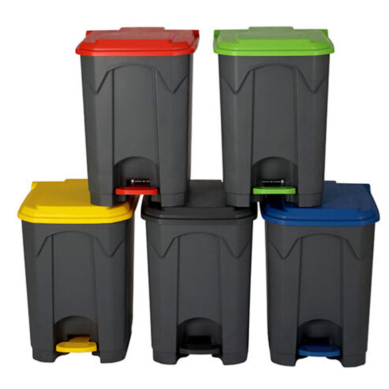 Cubo de Reciclaje de Pedal 87 L 1