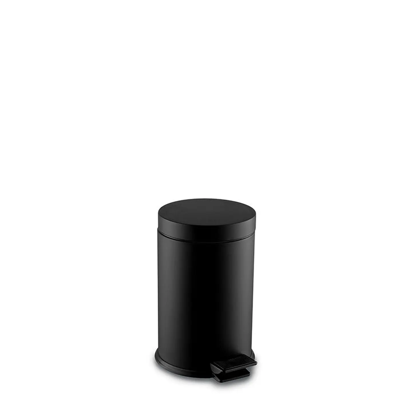Papelera Metálico Bérrio con Pedal - Negro 3