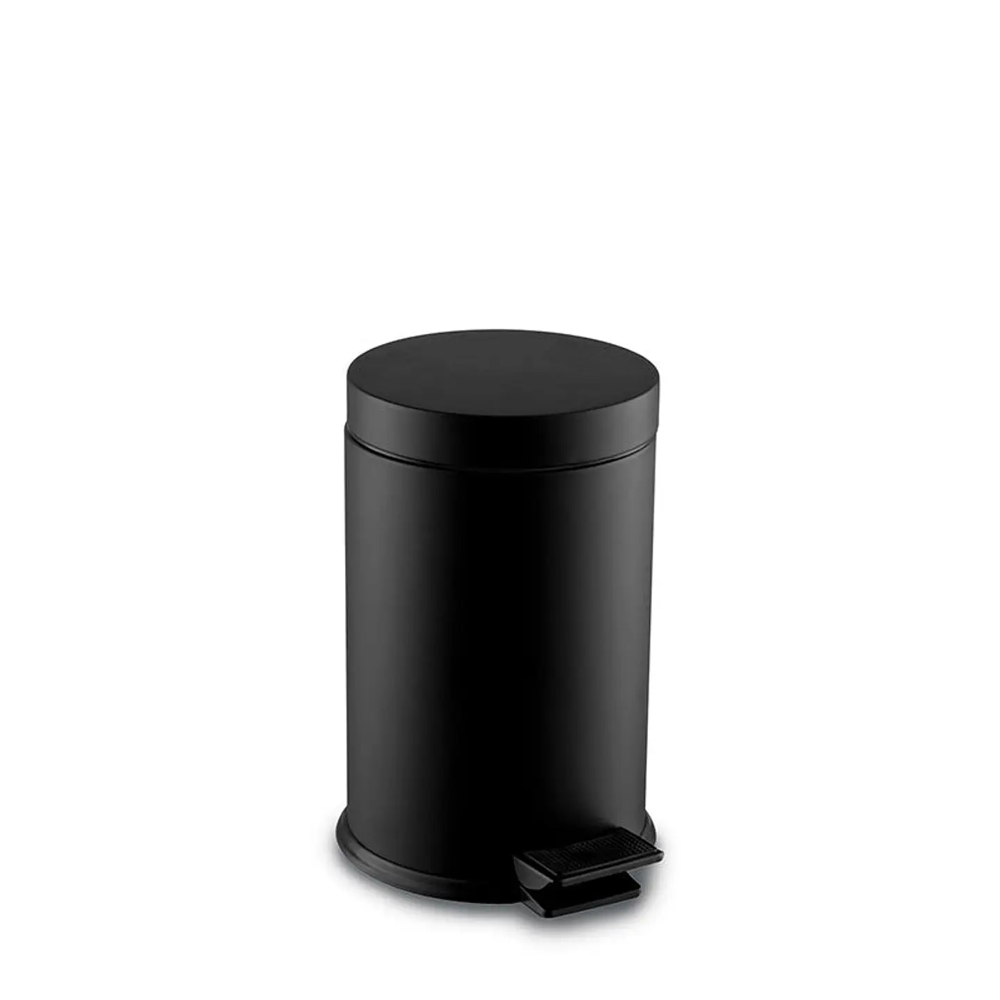 Papelera Metálico Bérrio con Pedal - Negro 4