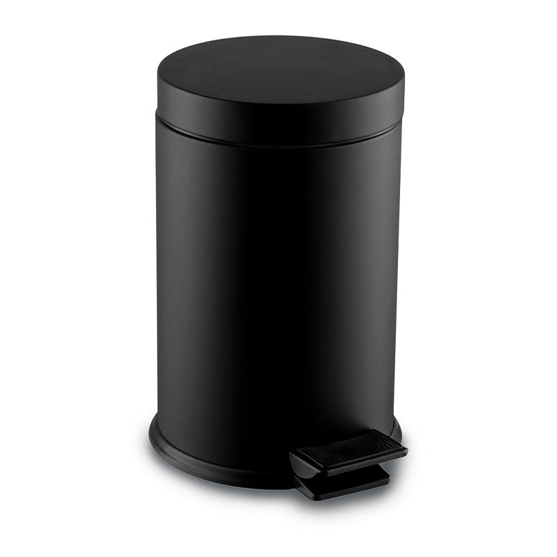 Papelera Metálico Bérrio con Pedal - Negro 6