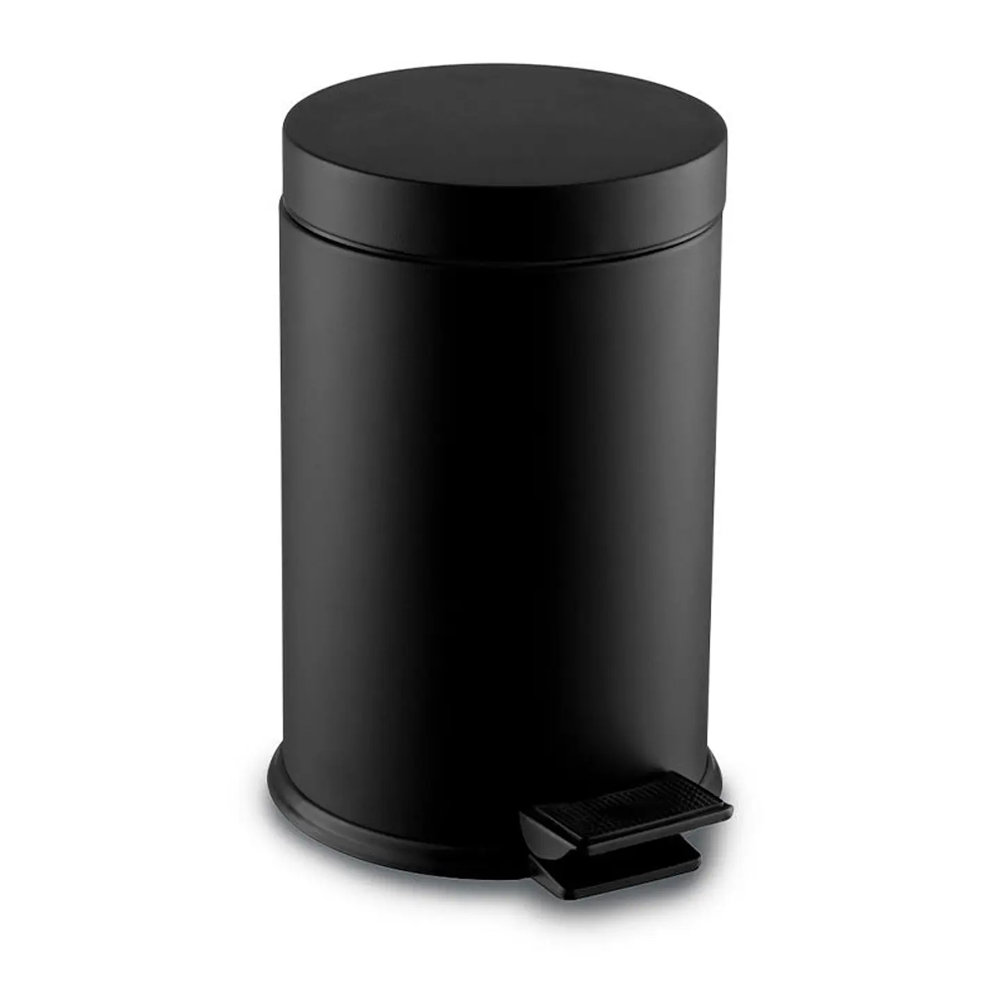 Papelera Metálico Bérrio con Pedal - Negro 6