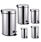 Papelera en Acero Inoxidable con Pedal Bérrio - Miniatura 1