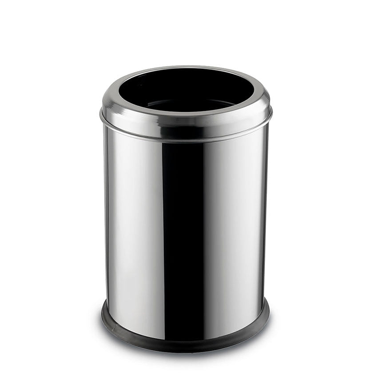Papelera sin Tapa en Acero Inoxidable Bérrio 6