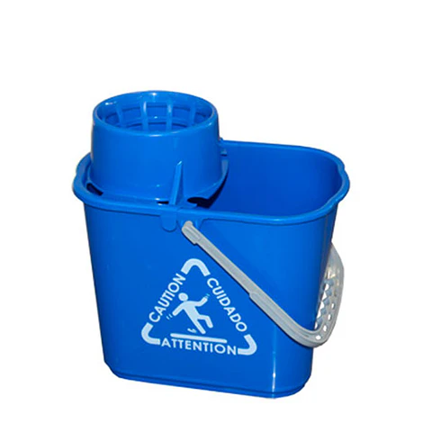Cubo Profesional con Exprimidor Azul
