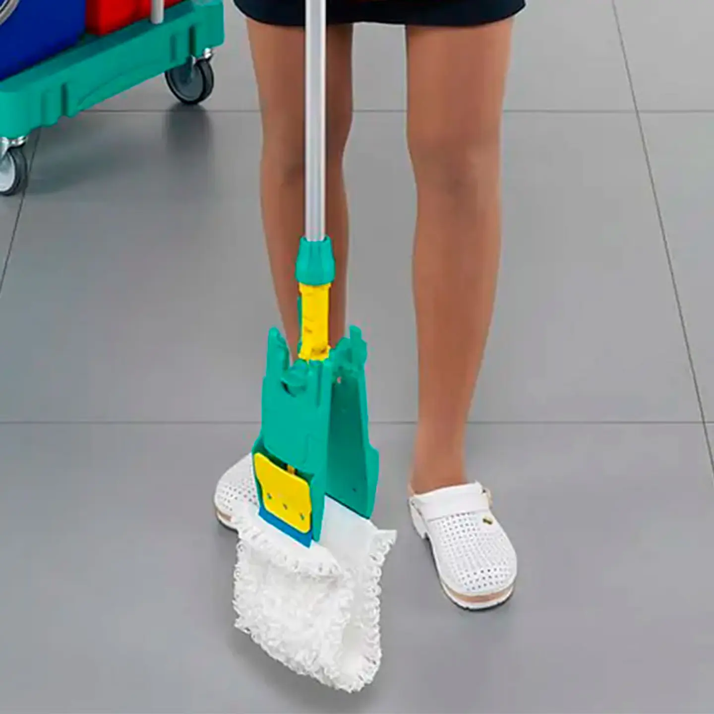 Soporte Mopa Microfibra Sistema Wet Bérrio 3