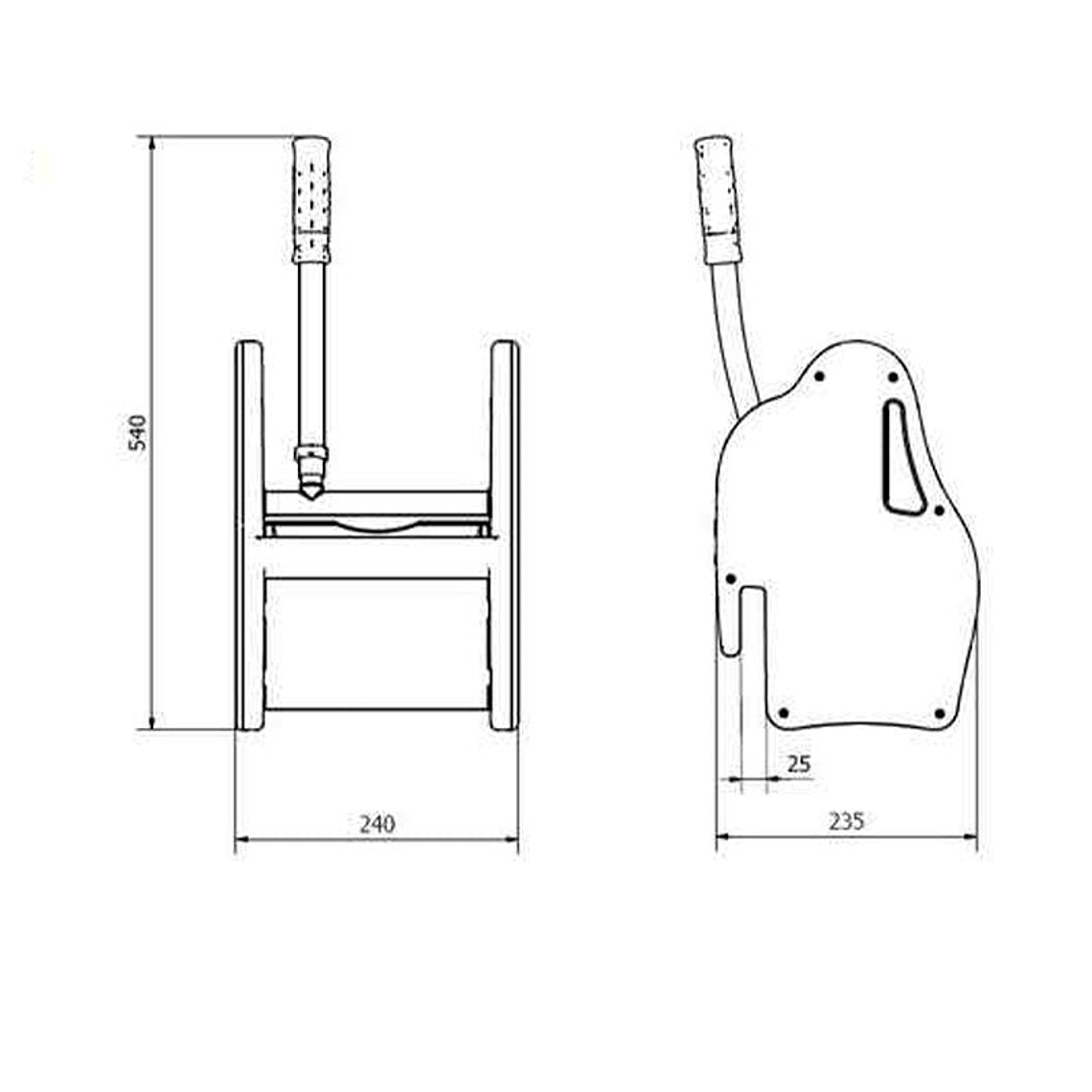 Prensa Escurridora para Carros de Fregado 2