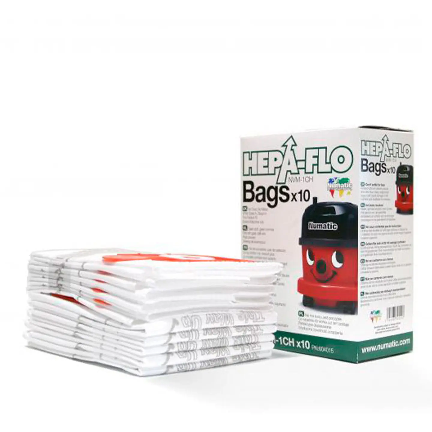 Bolsas Aspirador HEPA-FLO Numatic - 10 bolsas 3