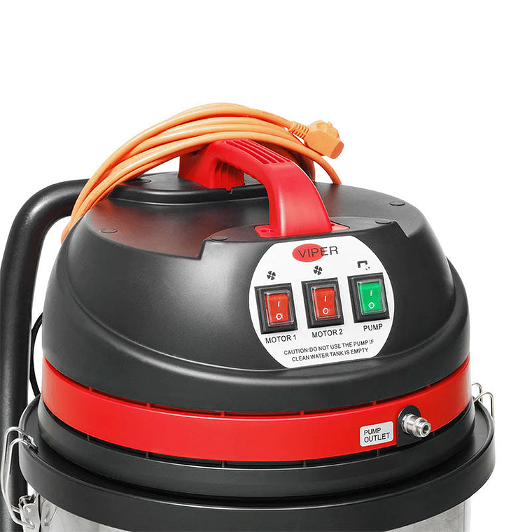 Aspirador Inyección Extracción de Moquetas y Tapicerias Viper Car 275 3