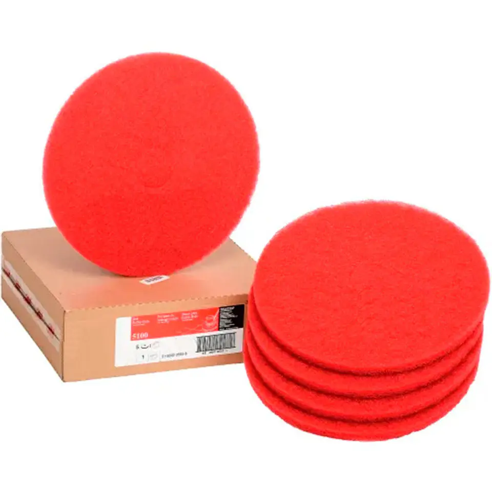 Discos de Limpieza Fibra Roja – Acabado Satinado 2