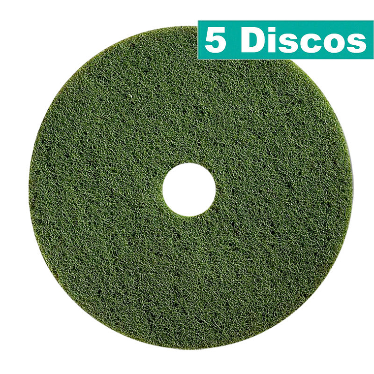 Disco de Limpieza Fibra Verde - Limpieza Intermedia 3