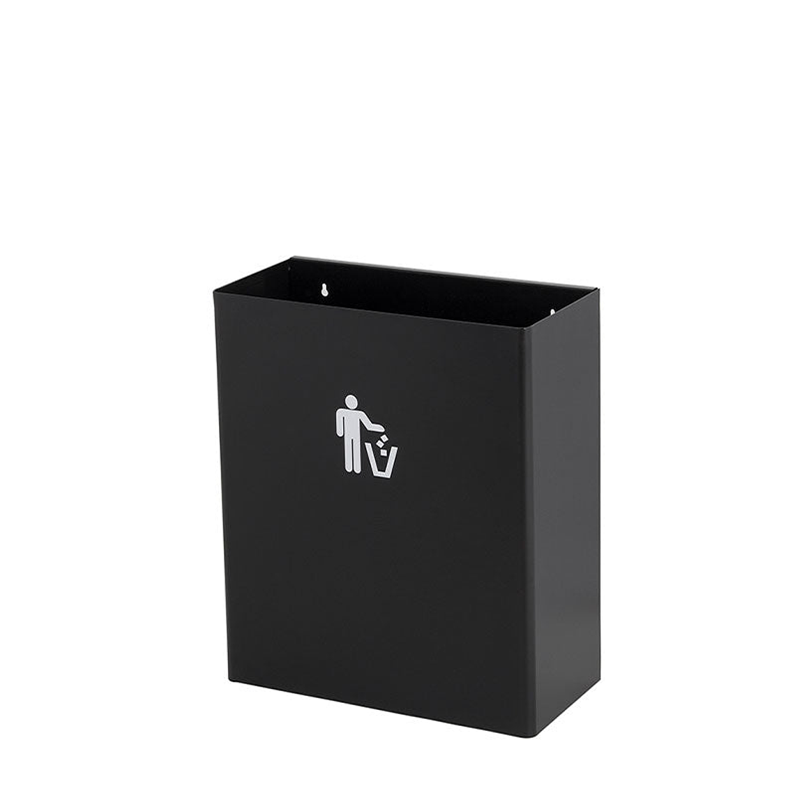 Papelera Rectangular Metálica de Pared - 25 Litros 1