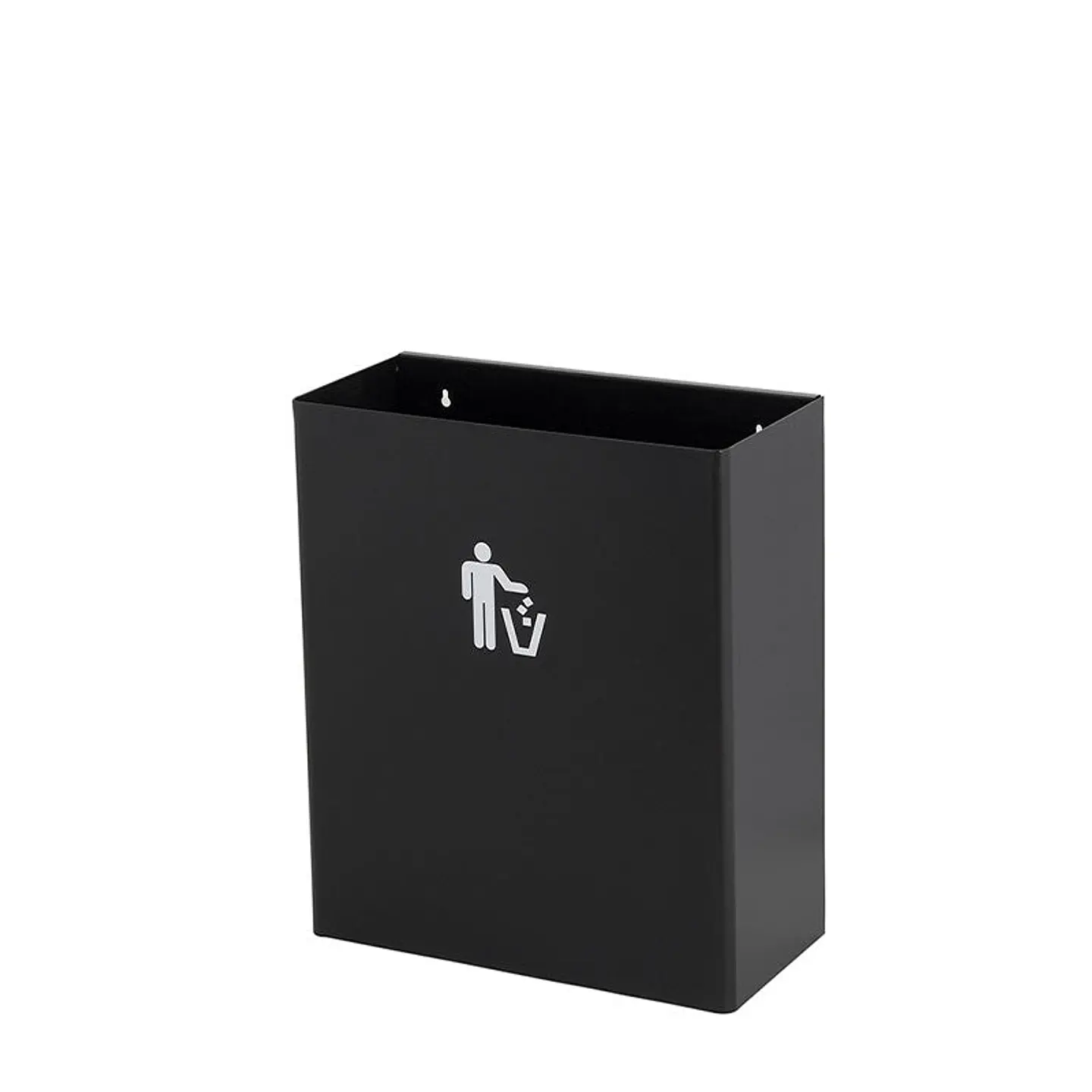 Papelera Rectangular Metálica de Pared - 25 Litros 1