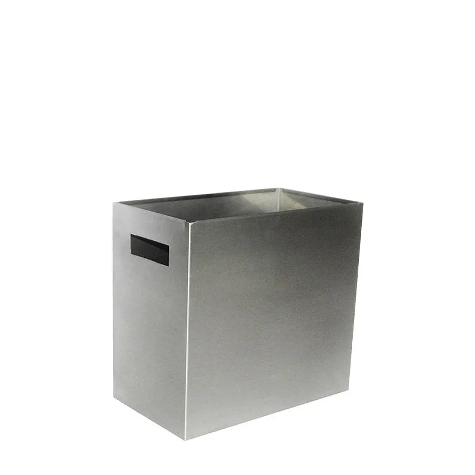 Papelera Rectangular Inox - 10 Litros 1