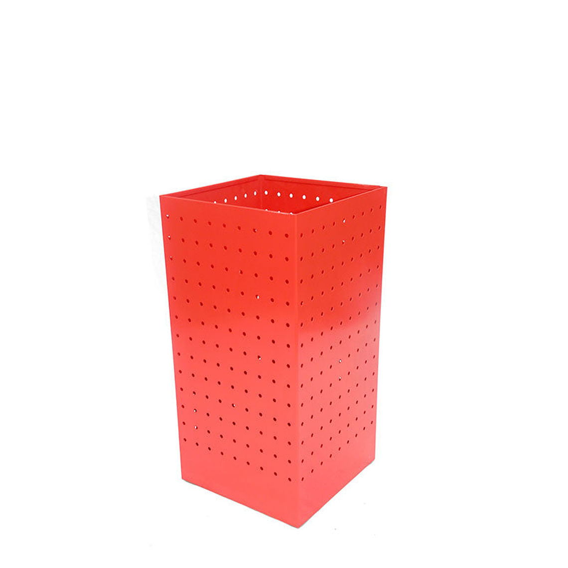 Paragüero Cuadrada Perforado Metálico 1