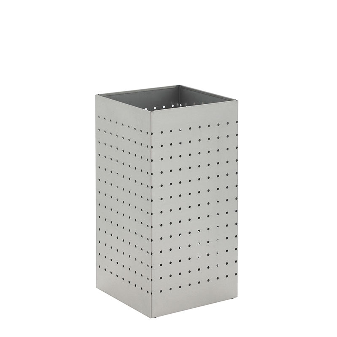 Paragüero Cuadrada Perforado Inoxidable 1