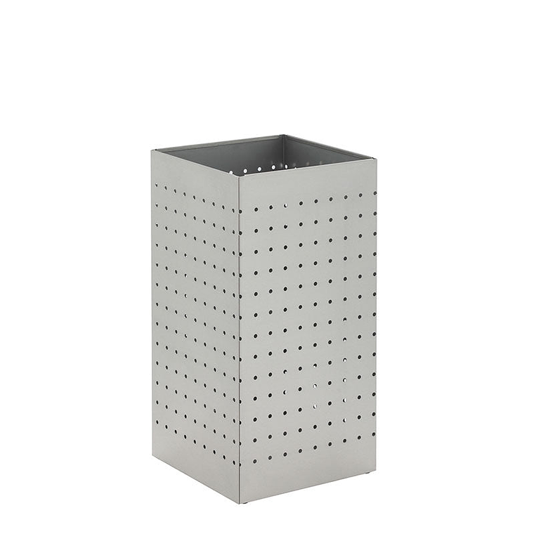 Paragüero Cuadrada Perforado Inoxidable 1