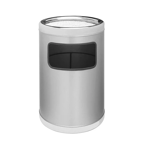Cenicero Papelera Gran Capacidad Inox 95 + 8 Litros