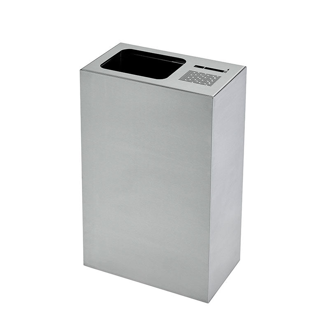 Cenicero Papelera Rectangular Inox - 54 + 1,5 Litros 1