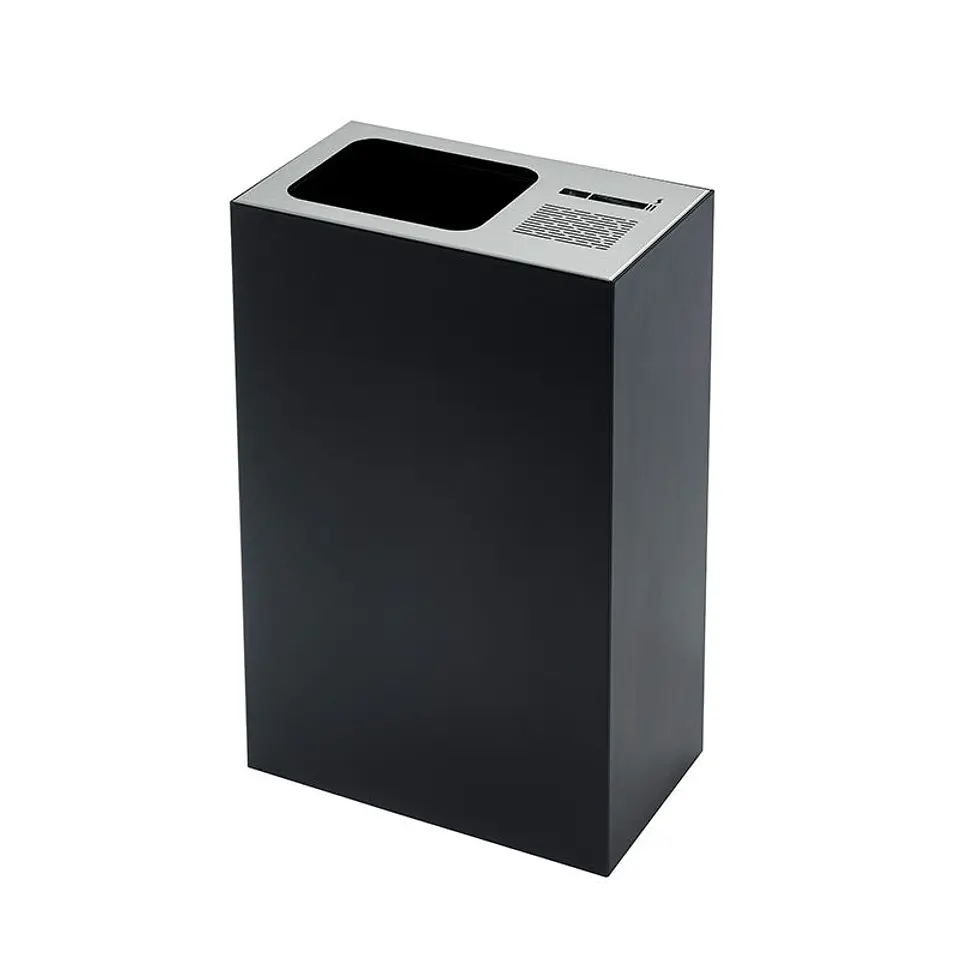 Cenicero Papelera Rectangular Metálico 54 + 1,5 Litros 1