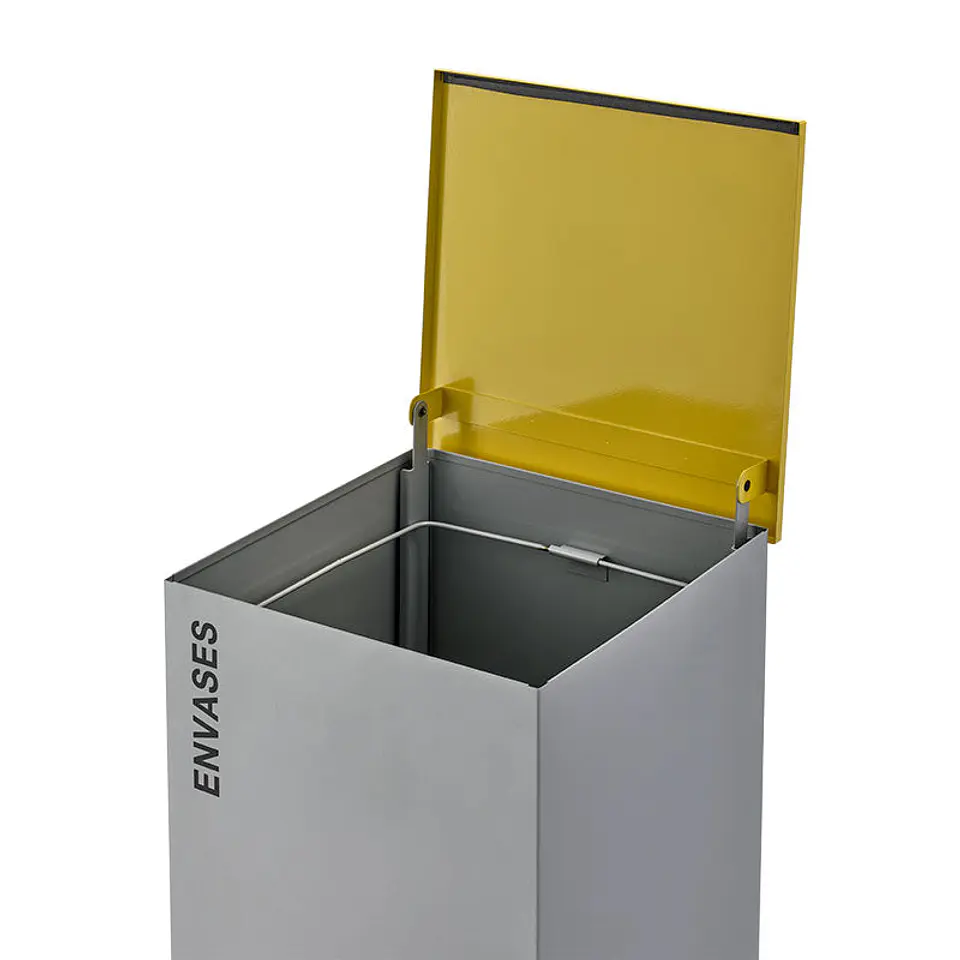 Ecopunto Metálico con Pedal Galiza - 1 Residuo 3