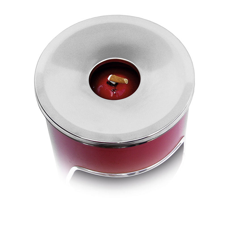 Cenicero Papelera Circular Dos Aberturas Metálico 18 + 2 Litros 3