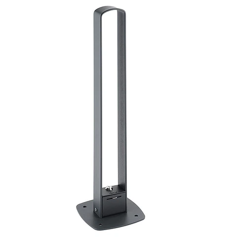 Bolardo de Seguridad Metálica Rectangular Anclable Rebatival