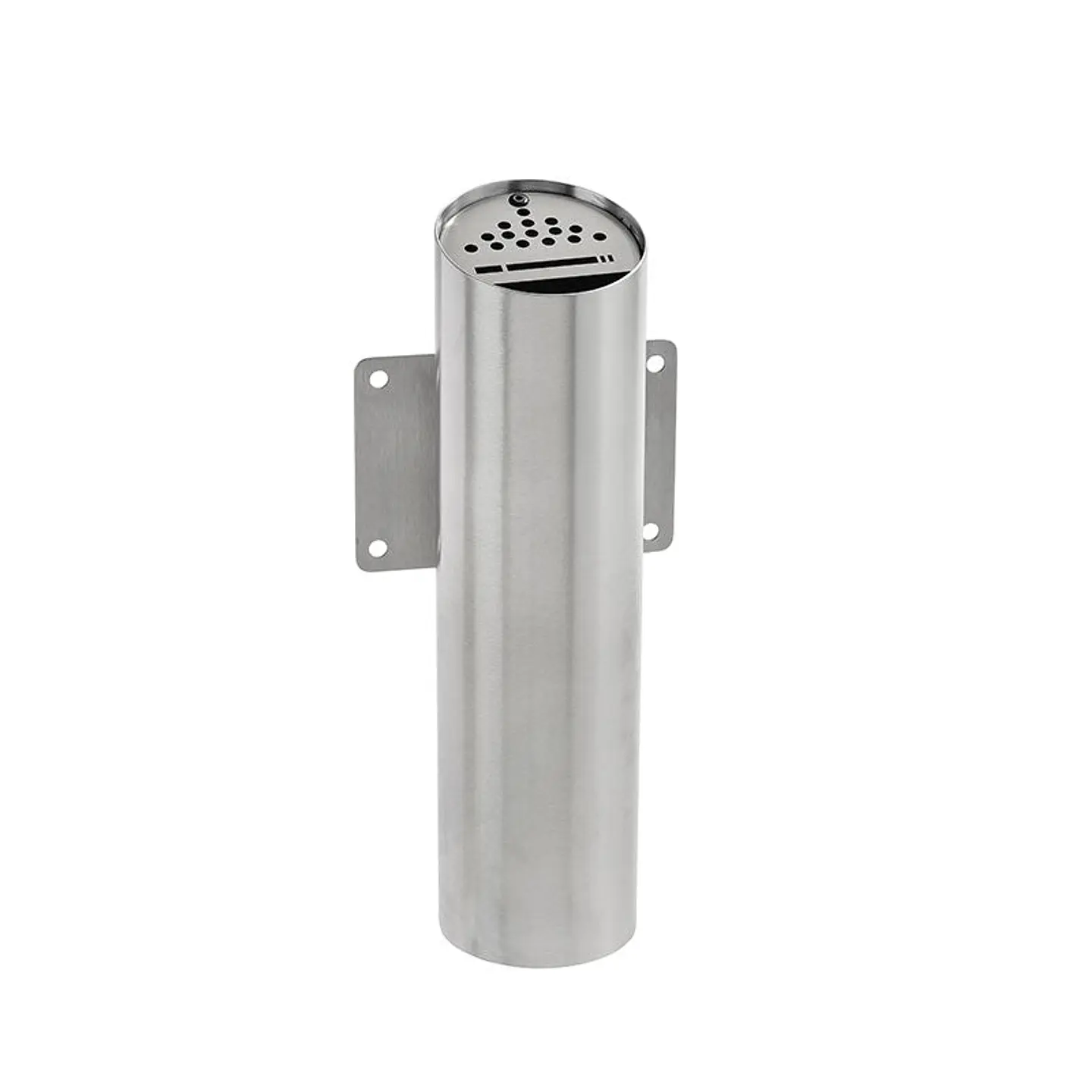Cenicero de Pared Circular Inox - 1,5 Litros 1