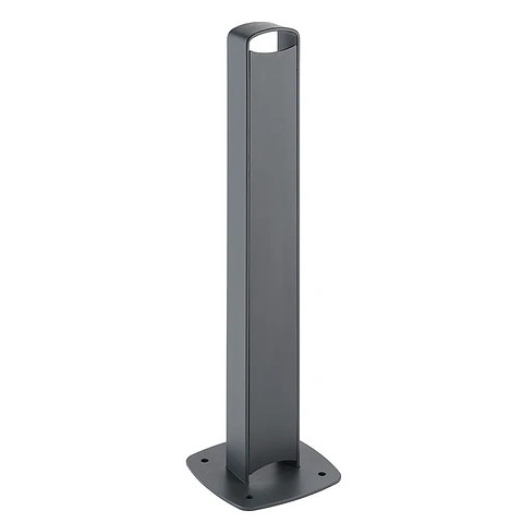 Bolardo de Seguridad Metálica Rectangular Anclable