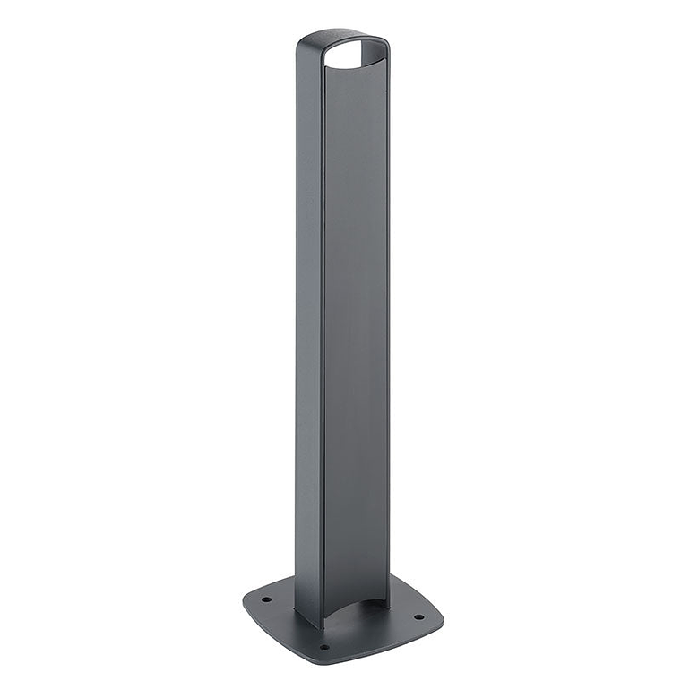 Bolardo de Seguridad Metálica Rectangular Anclable 1