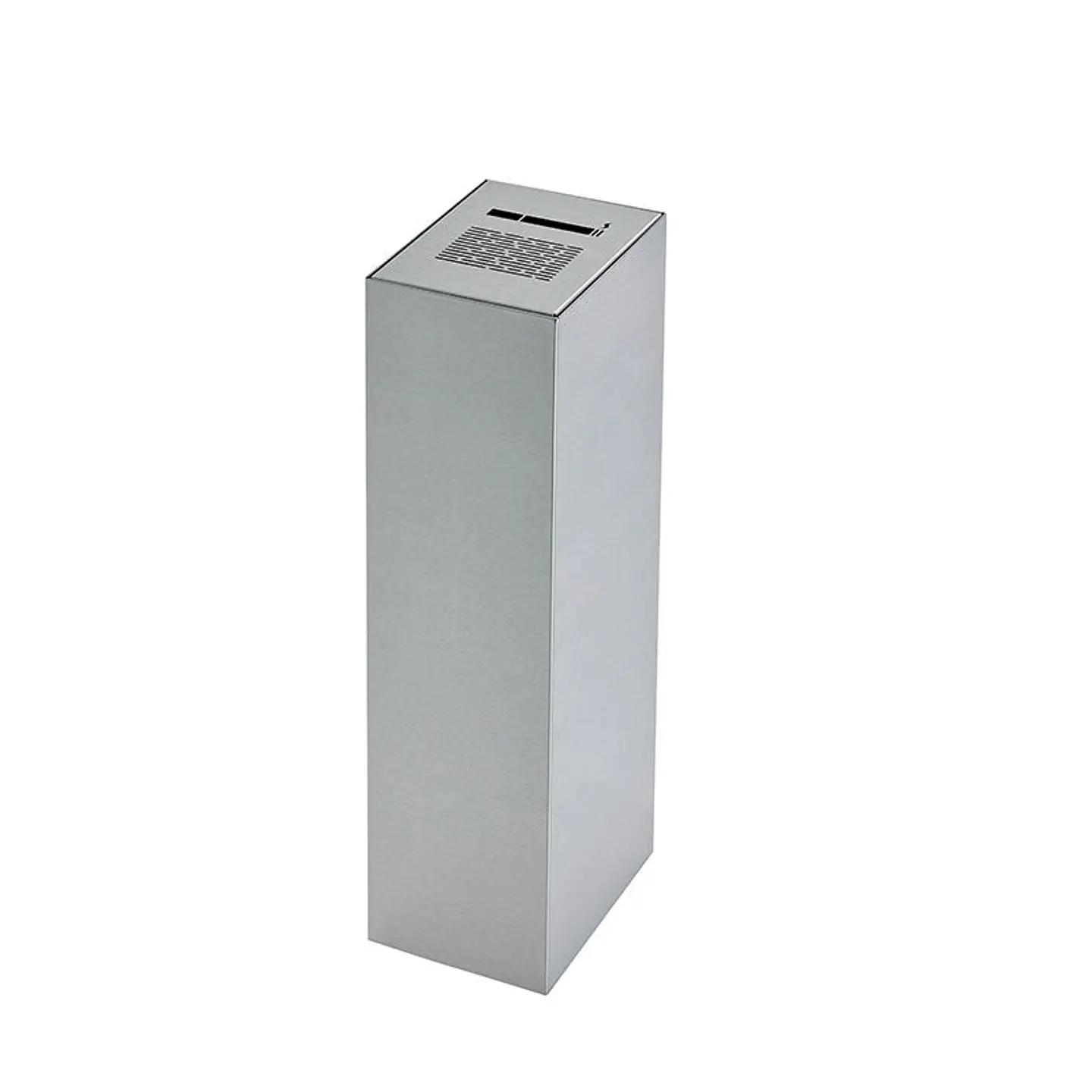 Cenicero de Pie Rectangular Inoxidable - 23 Litros 1