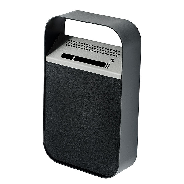 Cenicero de Pared Rectangular Metálico – 3 Litros 1