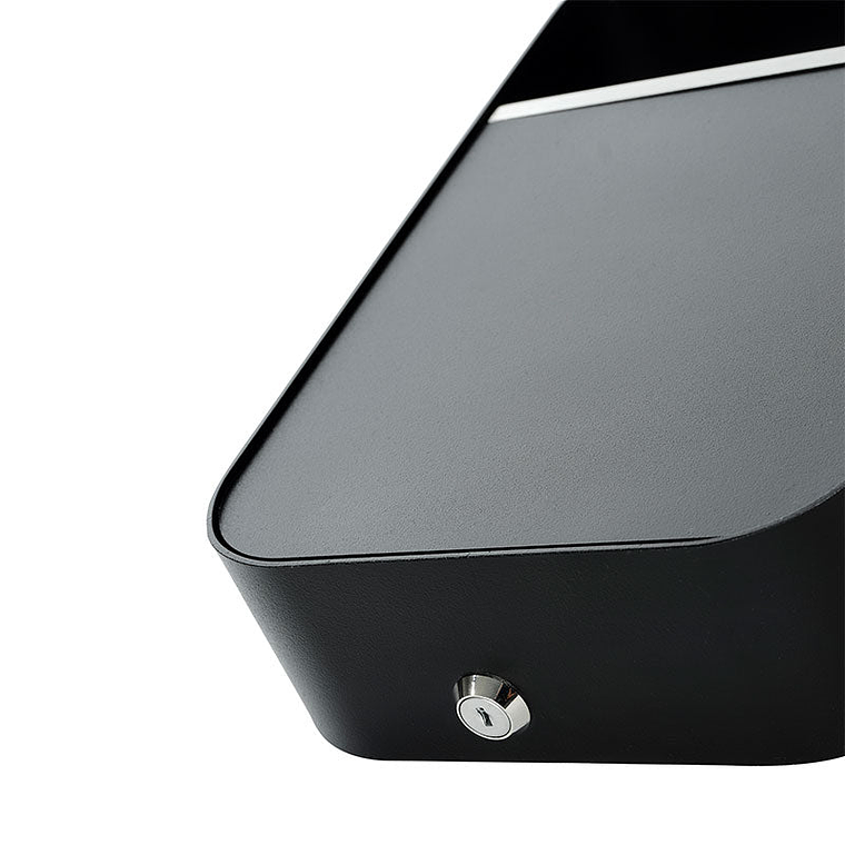 Cenicero de Pared Rectangular Inox - 3 Litros 2