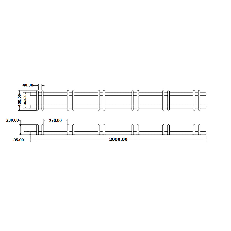 Aparcabicicletas Múltiple Urbano Inox BIN6 - 6 Bicicletas 2