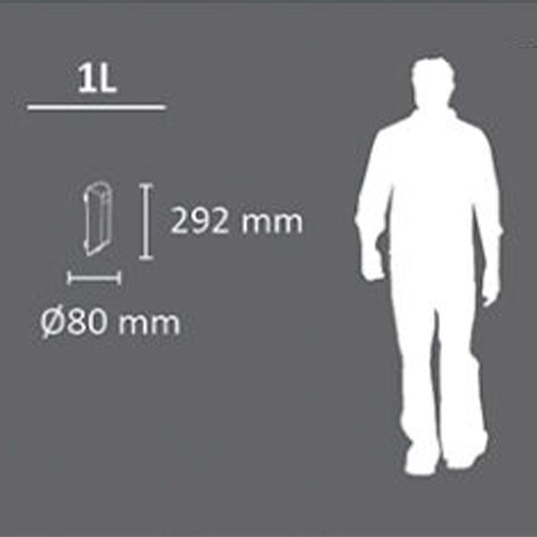 Cenicero de Pared Metálico - 1 Litro 3