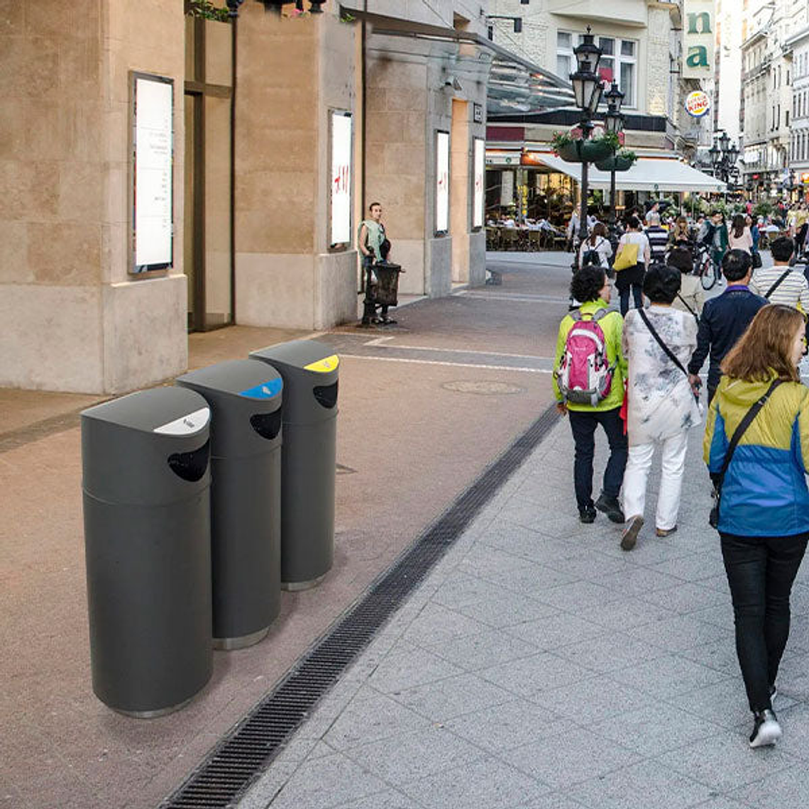 Ecopunto de Exterior Urbano Oslo - 75 Litros 1