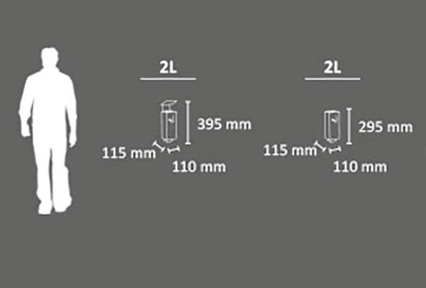 Cenicero de Pared para Exteriores Praga - 2 Litros 4