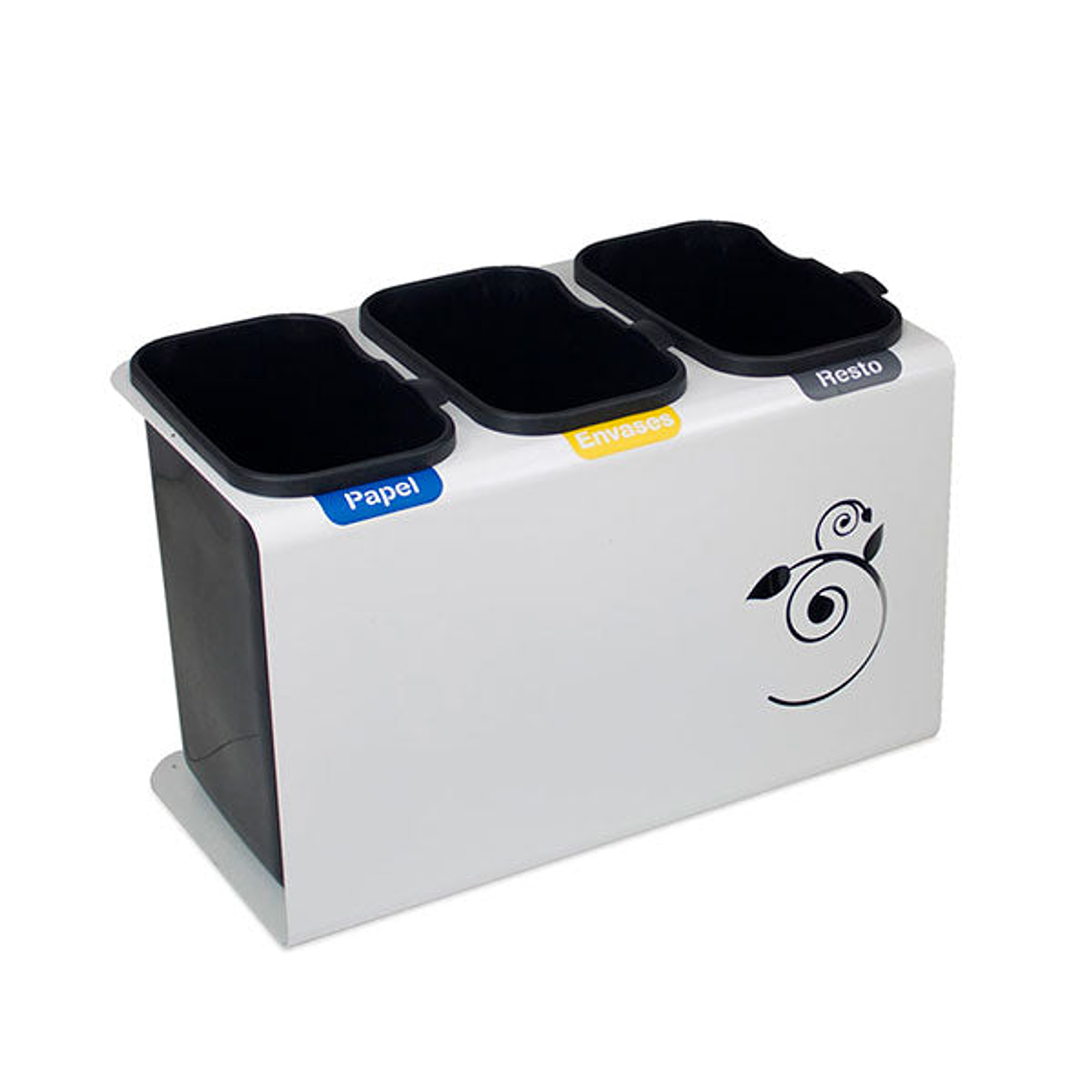 Papelera de Reciclaje Oficina Luna 1