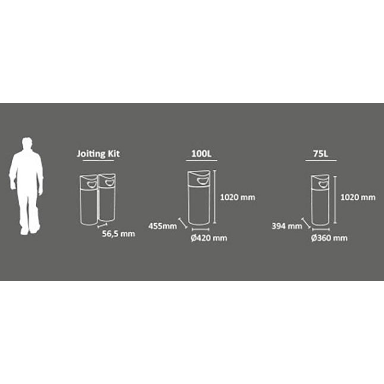Ecopunto de Exterior Urbano Oslo - 75 Litros 9