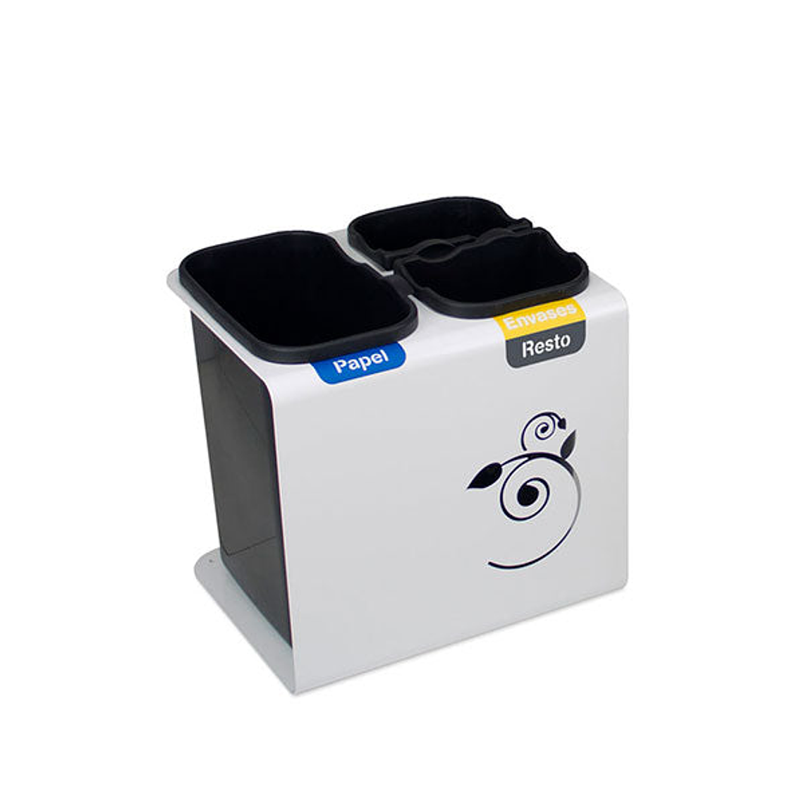 Papelera de Reciclaje Oficina Luna 4