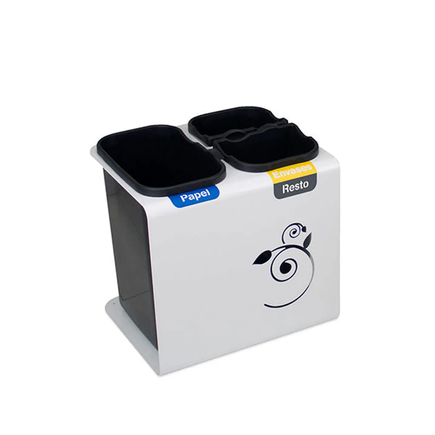 Papelera de Reciclaje Oficina Luna 4