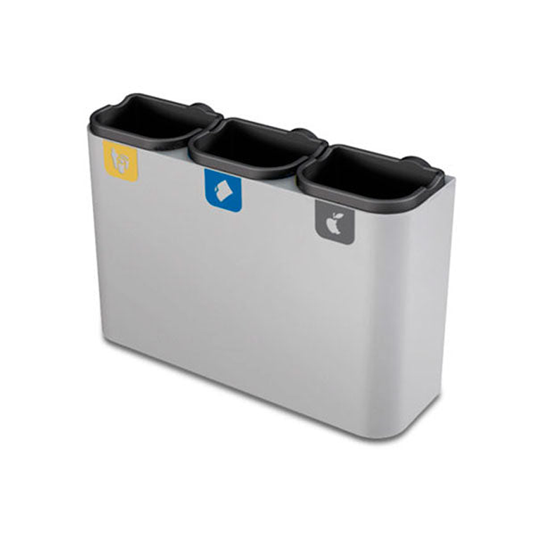 Papelera de Reciclaje de Oficina Venus - Gris 2