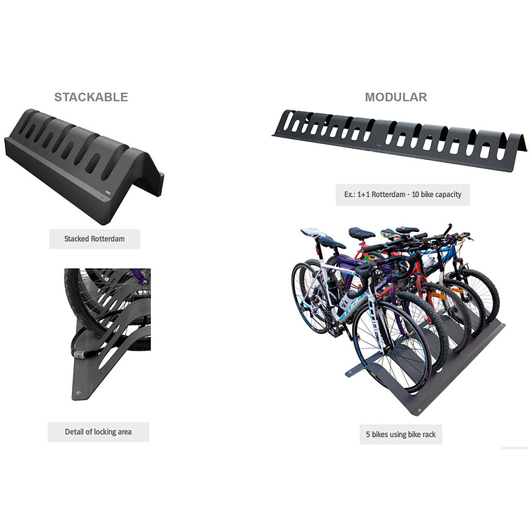 Aparcabicicletas Rotterdam 3