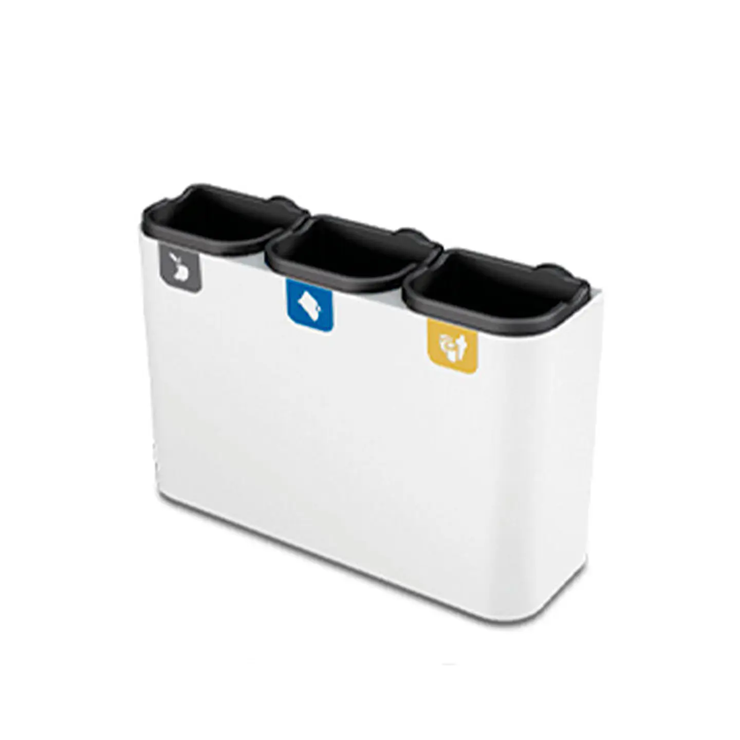 Papelera de Reciclaje de Oficina Venus - Blanca 1