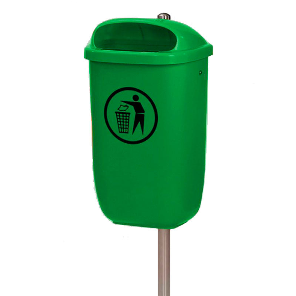 Papelera Urbana de Pared DIN - 50 Litros 3