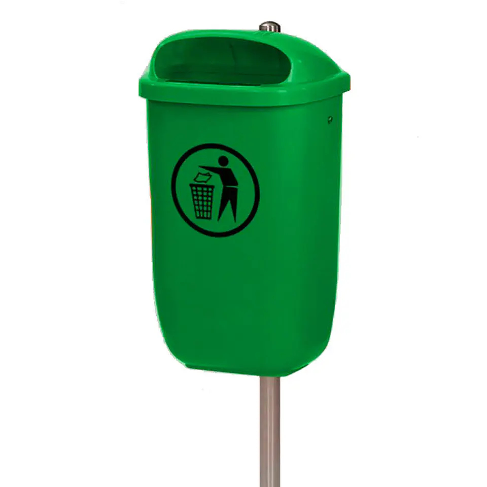 Papelera Urbana de Pared DIN - 50 Litros 3