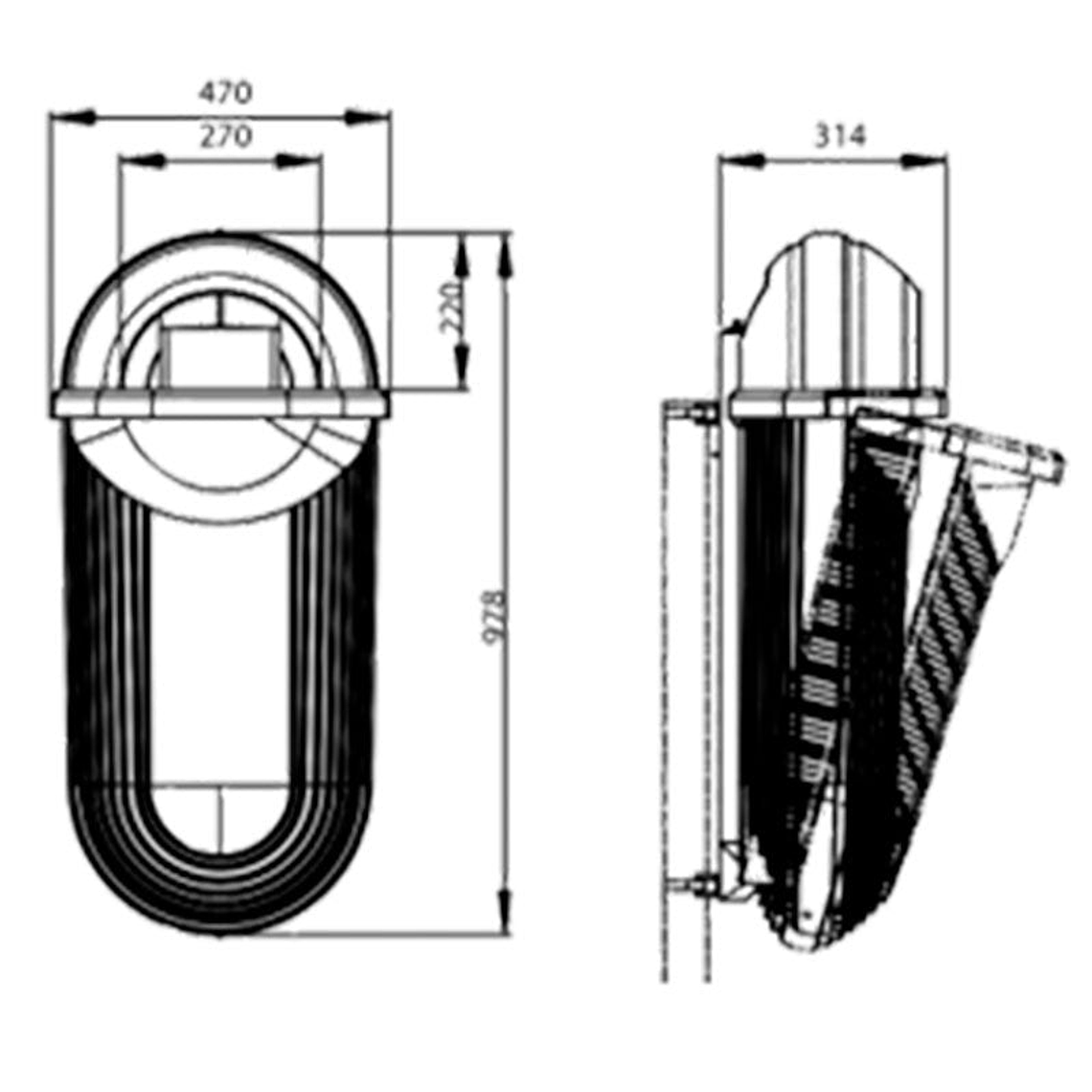 Papeleira Urbana Strada - 50 Litros 2