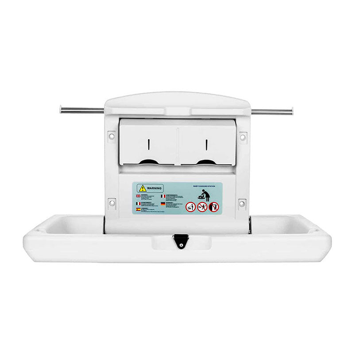Cambiador de Pañales de Pared Bérrio Horizontal 2